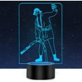 thumbnail image 1 of YSITIAN Christmas Vacation 3D Night Light, 16 Colors Decor Lamp Gifts for Cousins, Touch Remote Control LED Illusion Light H1116-38, 1 of 8