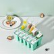 thumbnail image 3 of Moldes para paletas de silicona, 10 piezas, reutilizables, fáciles de desmoldar (10 cavidades, verde), 3 of 5