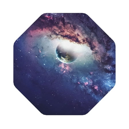 

Giroia Planets Stars And Galaxies Coasters Leather Coasters Set of 6 Coaster for Drinks Octagon