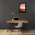 thumbnail image 4 of Hausenflock, Alan 17x24 Black Modern Framed Museum Art Print Titled - Red Sunrise I, 4 of 5