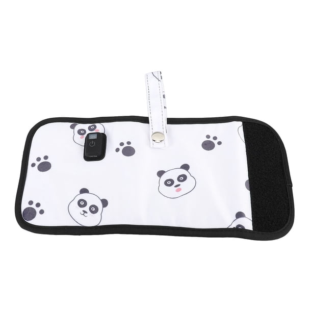 Funda Calentadora De Biberones, Pantalla Digital, Temperatura De 21 Niveles, Tela De Felpa Ajustable, Mantenedor De Calor De Leche USB, Ligero Para El Hogar