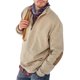 thumbnail image 1 of Hombres Jersey con cuello alto Sudadera informal Sudaderas de otoño de manga larga Top con cremallera, 1 of 2