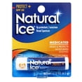 thumbnail image 2 of 5 Pack - Mentholatum Natural Medicated Ice Lip Protectant Sunscreen, SPF 30, 0.15 OZ, 2 of 6