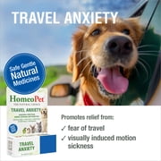 HomeoPet TRAVEL ANXIETY Calming Support Drops for Pets, 15 mL