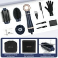 thumbnail image 6 of IG INGLAM Hair Dryer Brush, 4-in-1 Detachable Blow Dryer Brush with Tool Set for Straightening/ Drying/ Curling/ Styling, Prussian Blue, 6 of 8