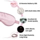 thumbnail image 4 of Sleep Mask,silk Eye Mask For Sleeping, Pure Mulberry Silk Blackout Anti-allergy Blindfold With Elastic Strap (pink), 4 of 5