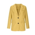 thumbnail image 3 of Women Long Sleeve Office Coat Polyester Open Front for Business and Work, 3 of 4