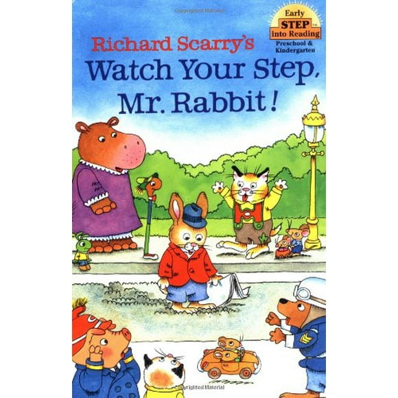 Richard Scarry's Watch Your Step, Mr. Rabbit! 9780679886501 Used / Pre-owned