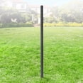 thumbnail image 2 of Fencer Wire Heavy Duty 6FT Outdoor Patio Steel Fencing Border Post, 16 Gauge Anti-Rust Metal Fence Post, 2” Diameter Decorative Garden Fence Post, 2 of 8