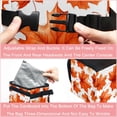 thumbnail image 4 of Maple leaves Foldable Car Trash Can with Lid - Leak-proof Hanging Storage Bag for Car Trash Bin, Car Garbage Can, 4 of 6