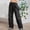 Black, variant on Cargo Pant for Women High Waisted Elastic Drawstring Hiking Pants Women Casual Zip Off Lightweight Travel Cargo Pants for Women Y2K Streetwear with Pockets Black XXL