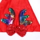 thumbnail image 3 of Adornos navideños, adornos navideños, regalos navideños, gorro navideño para adultos, gorro navideño con lentejuelas, decoración navideña, gorro de cumpleaños., 3 of 3