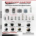thumbnail image 3 of Service Caster Brand Replacement for McMaster Carr Caster 2798T517, 3 of 4