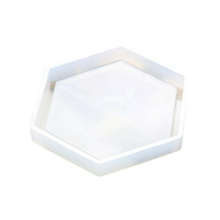 

Meizhencang Transparent Coasters Ashtray Cement Candle Tray Flower Pot Base Silicone Mold