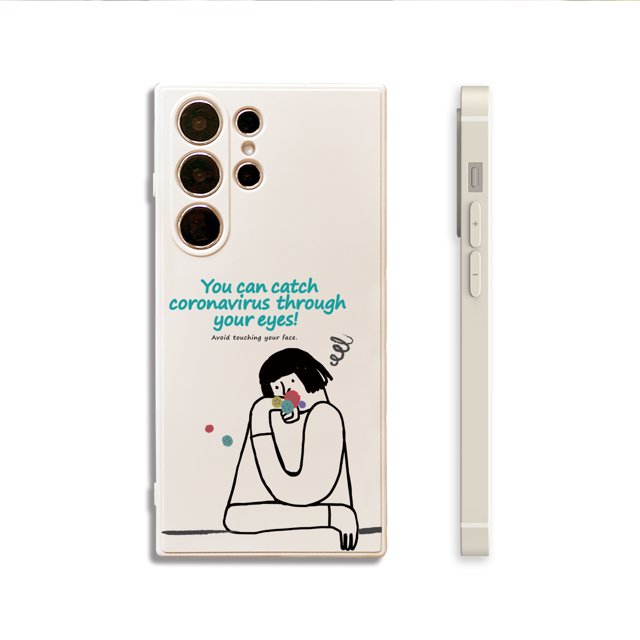 Proteja su iPhone con una funda de goma TPU elegante y flexible, con un diseño de dibujos animados