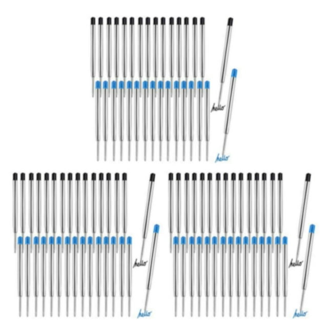 kurtrusly 30pieces Replaceable Pen Refills For Long-lasting Durability Metal Made 3Set