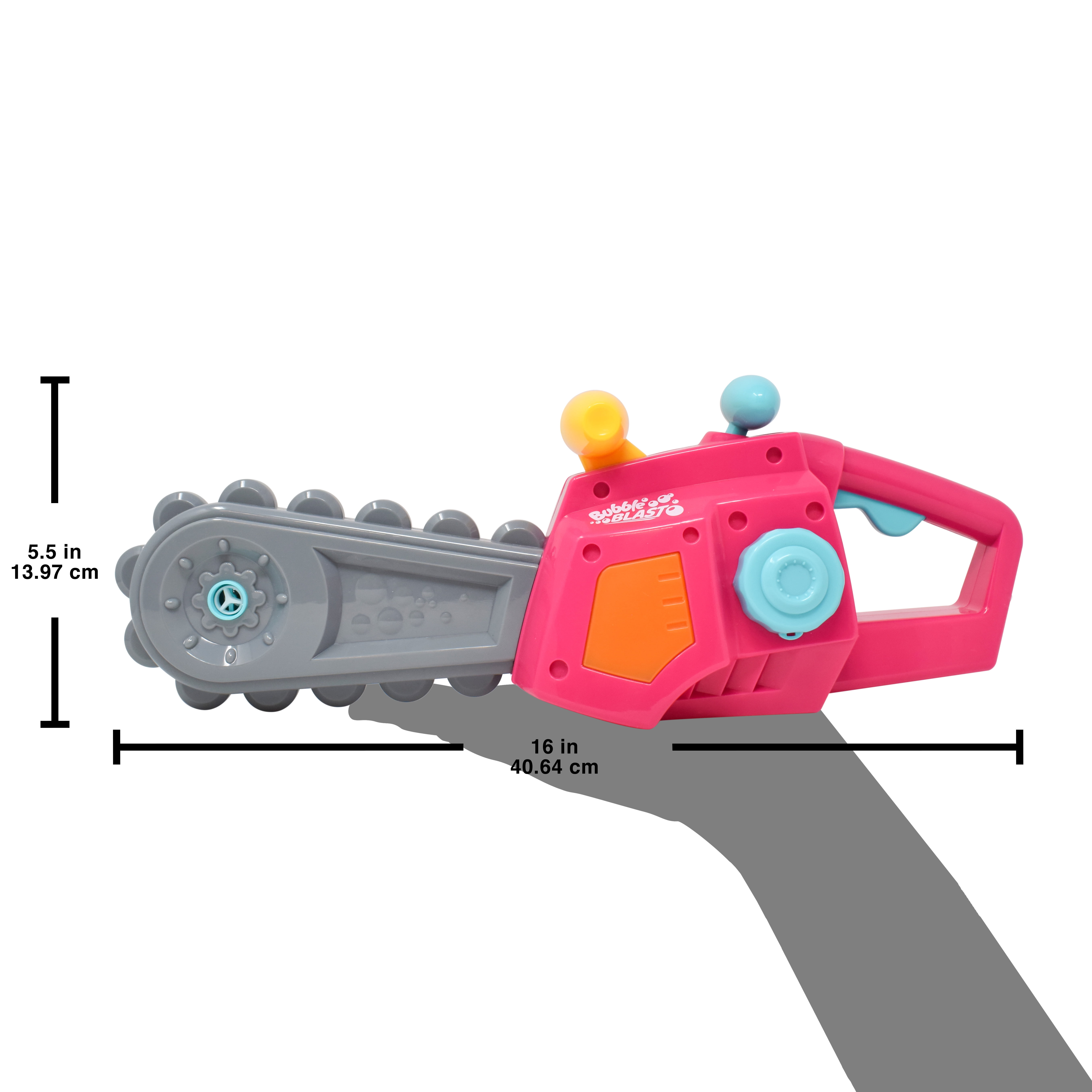 Kids Outdoor Bubble Gun for Kids and Toddlers, Chainsaw Bubble Blower –  BriteNway