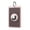 Translucent Pink, variant on SENHAWK Tesla Key Card Holder with AirTag Slot, Silicone Protective Case with Metal Key Ring, Compatible with Apple AirTag & Tesla Model 3 Y S X, 1 Pack