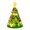 Green, variant on DIY Felt Christmas Tree for Kids,30inch Christmas Decorations for Toddlers with 30pcs Glitter Ornaments,Felt Xmas Tree for Kids Christmas Door Wall Hanging Decorations,Family 3D Fake Xmas Tree