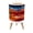 Color 2, variant on Small Trash Can with Lid Colorful Embroidered Style Desert Cacti Sunset 1.8 Gallon Dog Proof Trash Can Round Garbage Can Waste Bin Wastebasket for Bathroom Bedroom Living Room