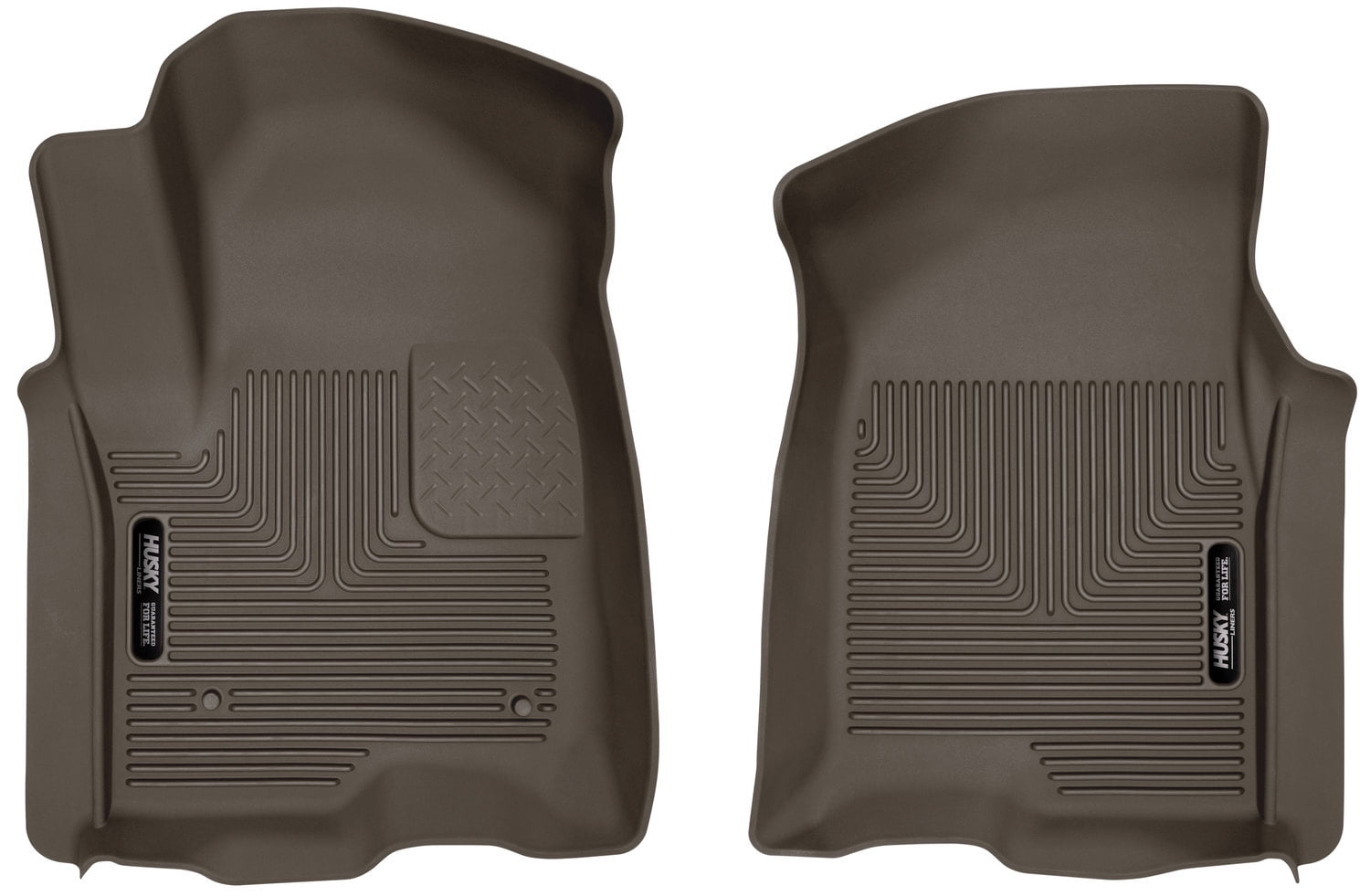 Husky Liners Xact Contour Series Front Floor Liners Cocoa Fits 1921