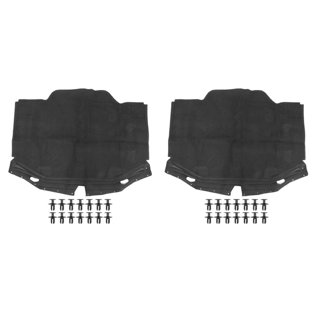 2X Car Hood Insulation Pad for R129 SL320 500SL 600SL 1296802025