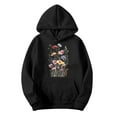 thumbnail image 2 of Nmnitkp Graphic Hoodies Cotton Y2k Hoodie Women Graphic Oversized Hoodies Star Embroidered Hoodied Sweatshirt Casual Vintage Pullover Black,S, 2 of 3