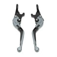 thumbnail image 2 of Brake  Handles,  Extendable High Rigidity Brake  Levers CNC Aluminum Alloy Comfortable Grip  For Motorcycle Modification Black,Red,Gold,Blue,Gray,Silver,Orange,Green, 2 of 8