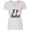 AA-White, variant on Inktastic I Heart Ballet Dance Ballerina Women's V-Neck T-Shirt