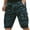 Blue, variant on IROINNID Cargo Shorts for Men Summer Outdoors Multi-pocket Camouflage Sport Shorts Pants,Olive Green