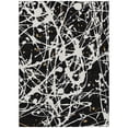 thumbnail image 2 of Addison Rugs Chantille Indoor/Outdoor Transitional Abstract Black Machine Washable Rectangle Rug, 8' x 10', 2 of 8