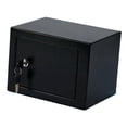 thumbnail image 3 of Caja de seguridad con cerradura para casa, oficina, hotel, contenedor de metal personal pequeño con llaves para joyas, depósito de dinero práctico, 3 of 8