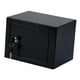 thumbnail image 3 of Caja de con cerradura para uso doméstico, contenedor de metal negro, cofre personal con llaves para depositar dinero, joyas, versátil., 3 of 9