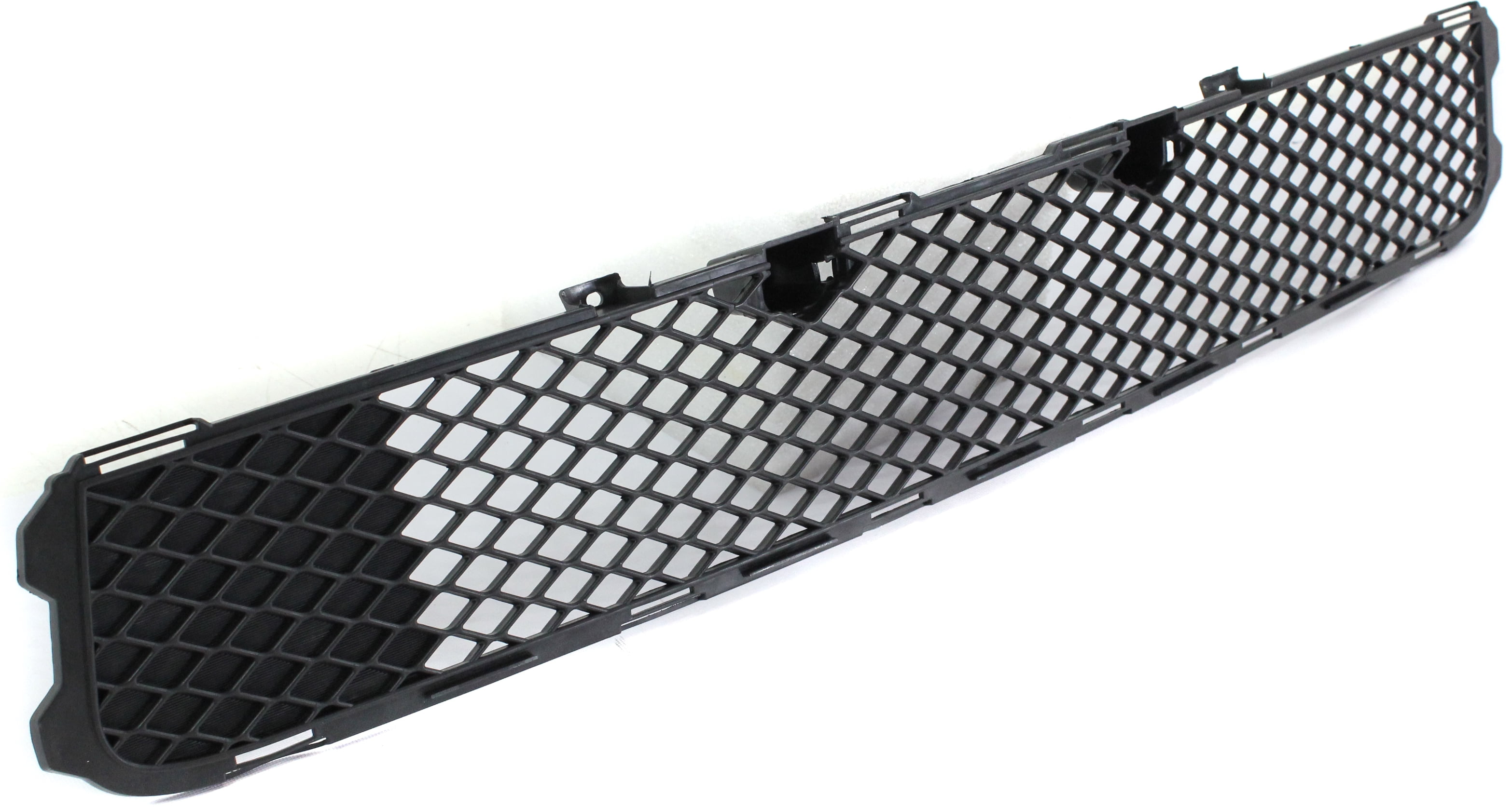 Bumper Grille Compatible With 2003-2005 Toyota Echo Front, Center, Lower Black