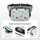 thumbnail image 5 of Balery Sea Turtle Mochila Cinturón para Mujeres y Hombres, Bolsa de Cintura Impermeable de Doble Capa con Correa, 5 of 9