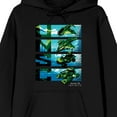 thumbnail image 2 of Halo Infinite UNSC Battle Vehicle Transformations Long Sleeve Black Adult Hooded Sweatshirt, 2 of 4