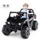 thumbnail image 1 of Costway Camión para niños de 12 V con control remoto Cinturón de seguridad de arranque lento Almacenamiento trasero Negro, 1 of 4