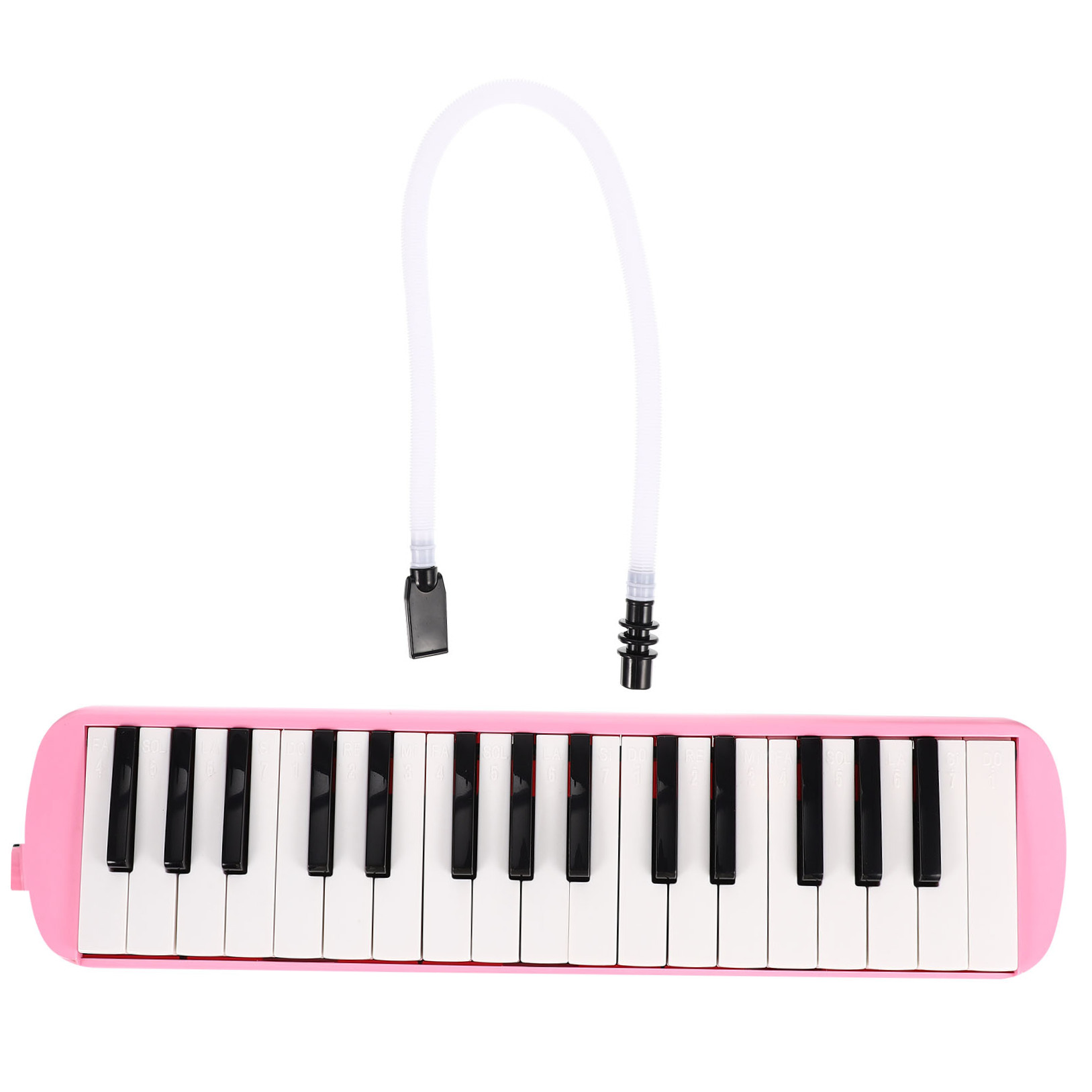 UPKOCH Children Melodica Instruments Music Education 32 Keys Melodica in Pink 1Set