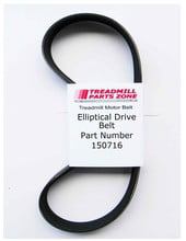ProForm Elliptical Model PFEL030094 ZE3 Drive Belt Part 306492