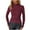 U-770 Burgundy Wine, variant on Womens Tops Turtle Neck Spandex Blouses for Women Long Sleeve Casual Striped Basic Fall Winter Shirts 2026 Clothing Fashion Country Concert