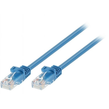Startech 12 ft Blue Snagless Cat5e UTP Patch Cable - Category 5e - 12 ft - 1 x RJ-45 Male - 1 x RJ-45 Male - Blue