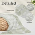 thumbnail image 3 of Sage Green Body Pillow Cover 20x54, Vintage Elegant Abstract Art Decorative Pillowcase with Zipper, Microfiber Pillow Protector, Soft Breathable Long Lumbar Pillowcases for Women, 3 of 9