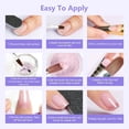 thumbnail image 2 of Nail Kit for Beginners with Everything: Professional Nail Acrylic Powder Liquid Set with Practice Hand Drill U V Light in Cosmetic Bag for Women Salon Home (Pink), 2 of 8