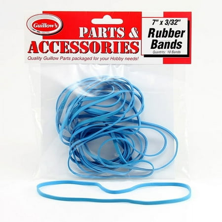 Rubber Bands 7" x 3/32" (10) Guillows