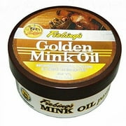 Fiebing's Golden Mink Oil Paste, 6 oz. - Soften, Preserves and Waterproofs Leather and Vinyl