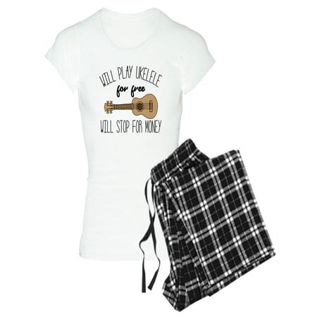 

CafePress - Will Play Ukelele - Women s Light Pajamas