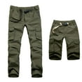 thumbnail image 6 of QATAINLAV Cargo Pants for Men Hiking Convertible Zip Pants Outdoor Lightweight Fishing Pants 2024 Solid Color Work Trousers with Multi Pockets Ropa de Playa Para Hombre 2024 Army Green XL, 6 of 7