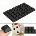 thumbnail image 1 of 12pcs Square Self-adhesive Stick Bumper Pad Tall Rubber Feet For Electronics Glass Speaker Laptop Appliances Furniture Computer, 1 of 5