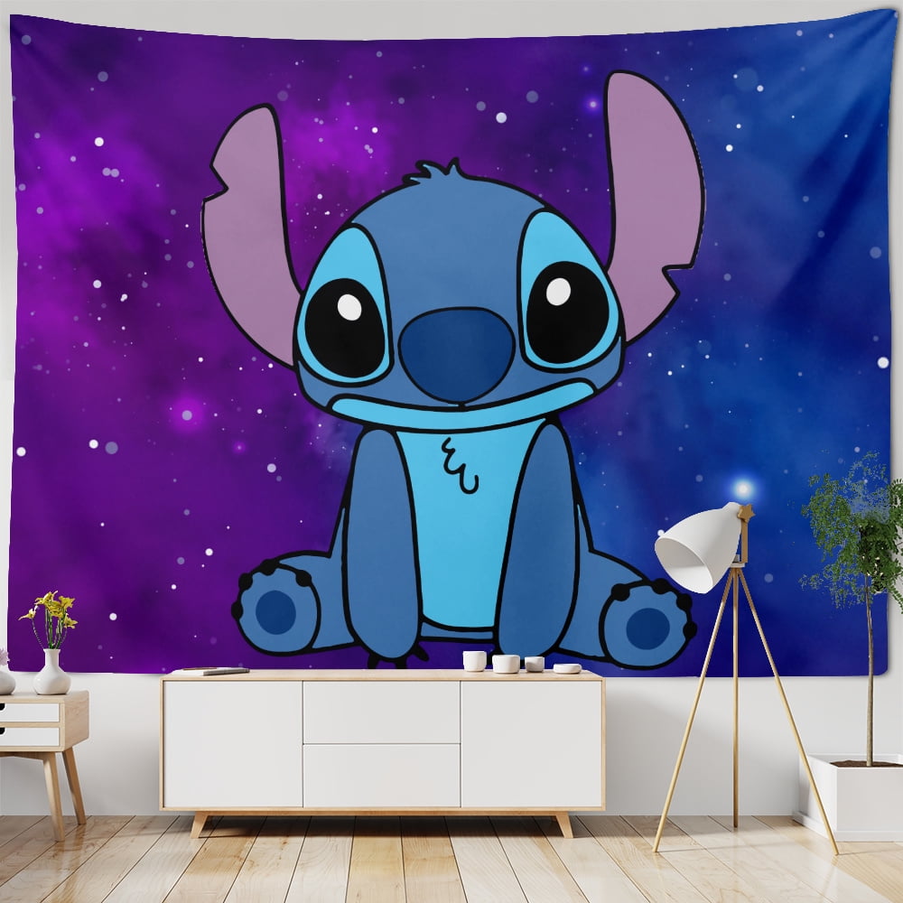 Tapestry,For Bedroom,Lilo & Stitch Tapestry Christmas Tapestry
