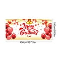 thumbnail image 3 of PRETXORVE Christmas Decorations, Christmas Decor, Garage Garage Festive Scene Door Party Background, 3 of 6
